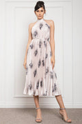 VESTIDO PLISADO ESTAMPADO