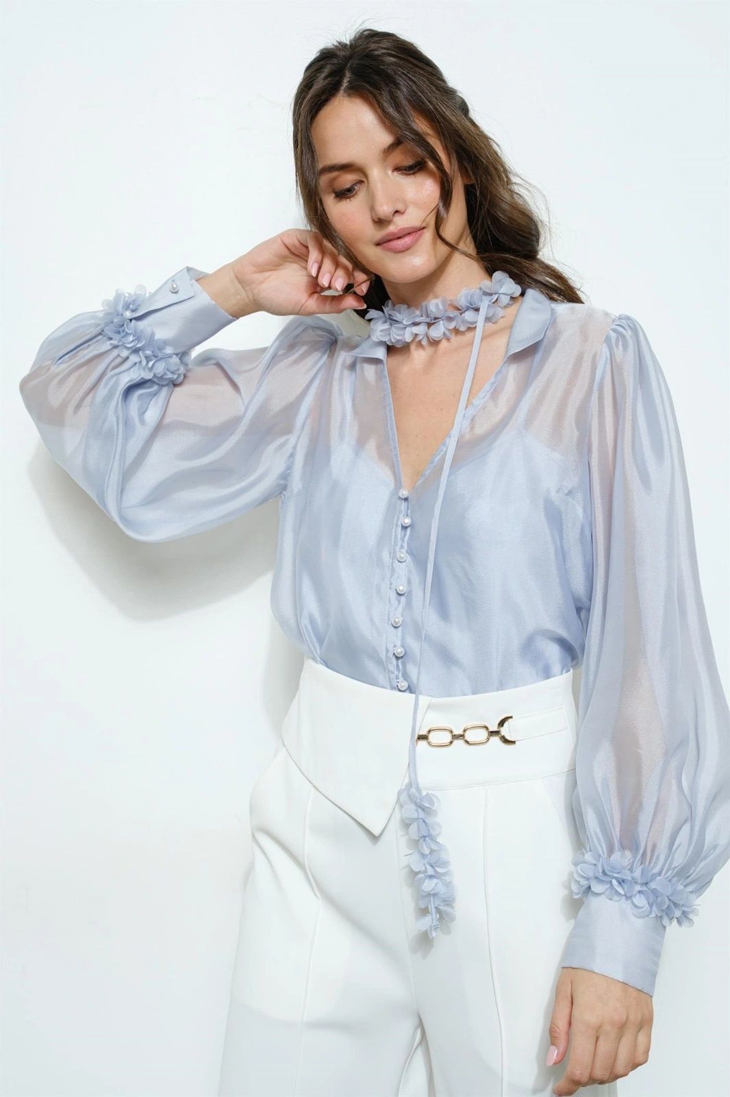 BLUSA GASA CHIFÓN