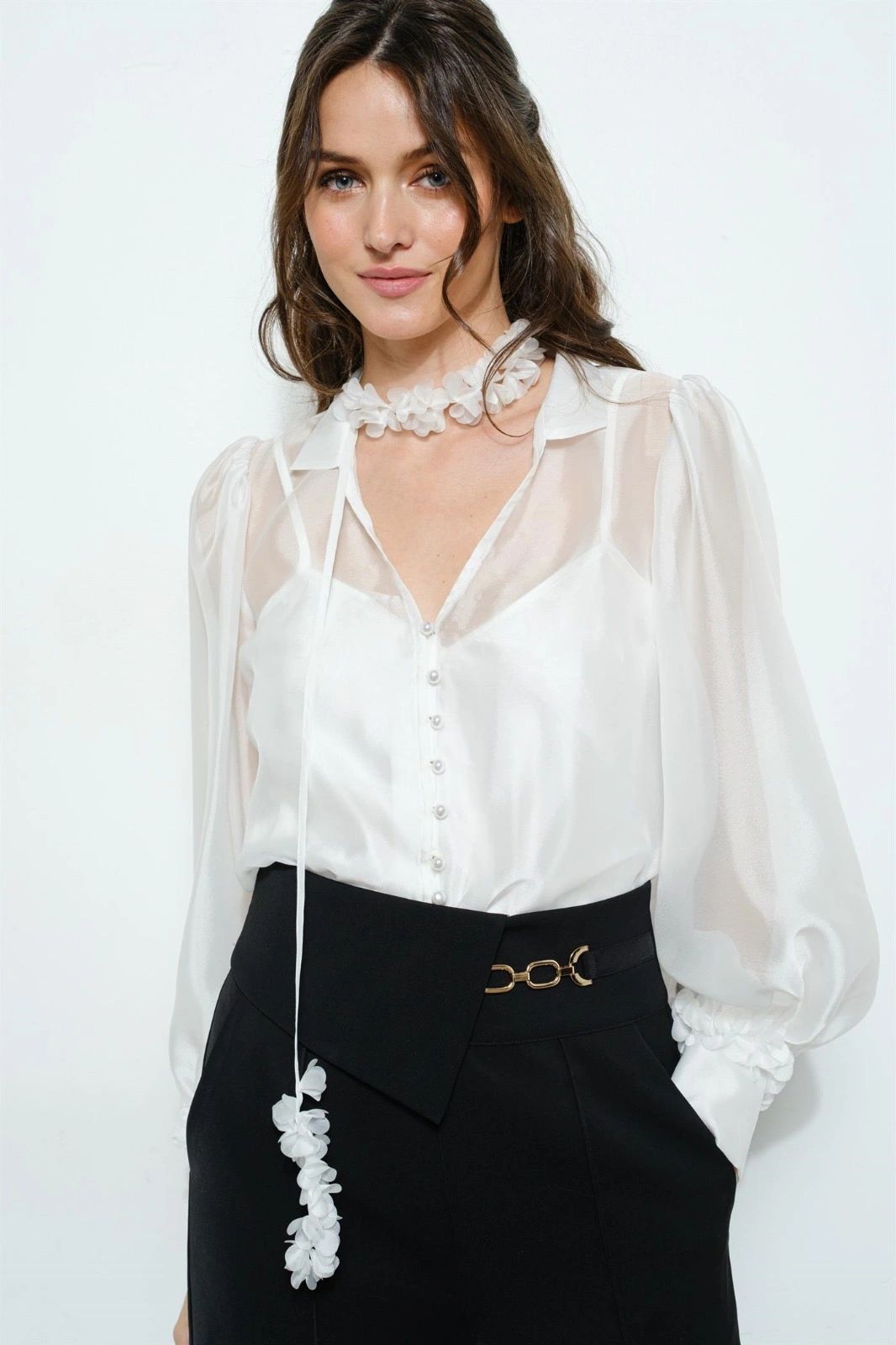 BLUSA GASA CHIFÓN