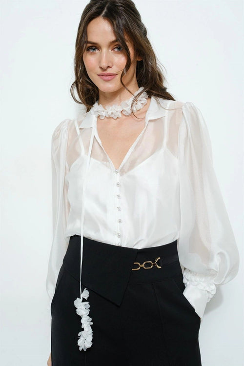 BLUSA GASA CHIFÓN