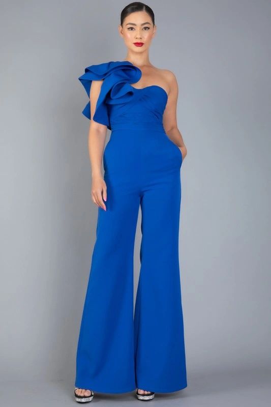 JUMPSUIT RUFFLE LISO