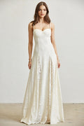 VESTIDO TIRANTES DE ENCAJE IVORY