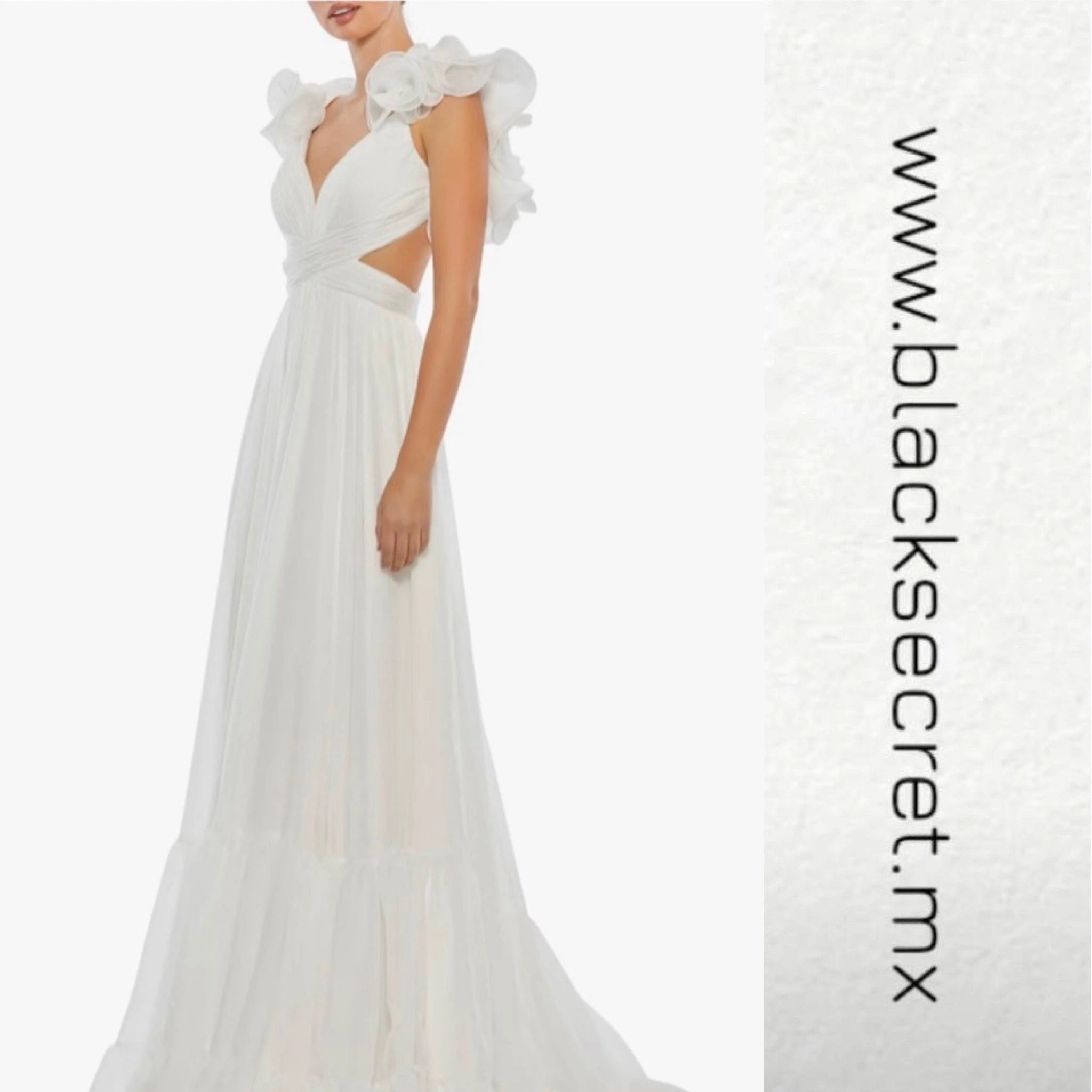 MAXI VESTIDO TIRANTES RUFFLES