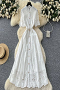 VESTIDO ENCAJE RESALTADO