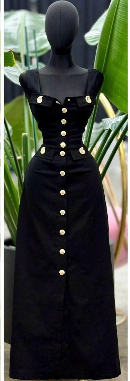 CONJUNTO DENIM NEGRO