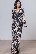 CONJUNTO NEGRO/ESTAMPADO