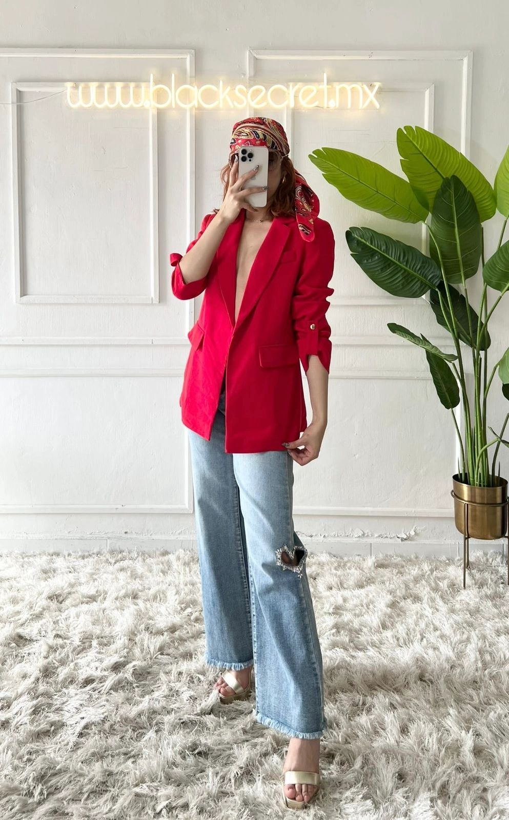 BLAZER MANGA AJUSTABLE