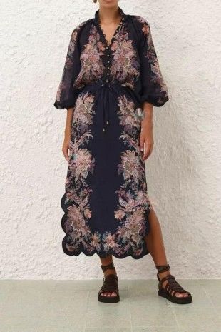 CONJUNTO NEGRO/ESTAMPADO BOHEMIO
