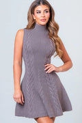 VESTIDO CIRCULAR DE PUNTO