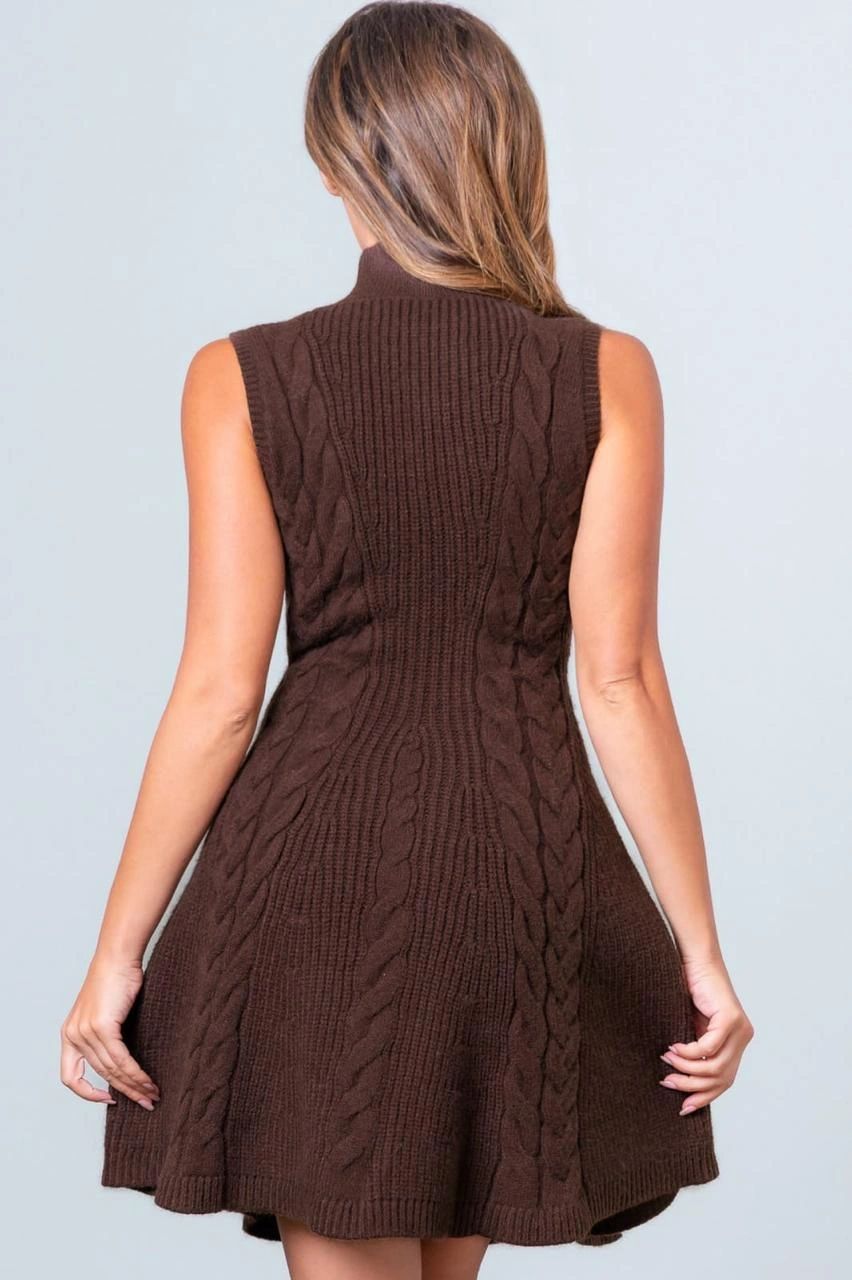 VESTIDO CIRCULAR DE PUNTO