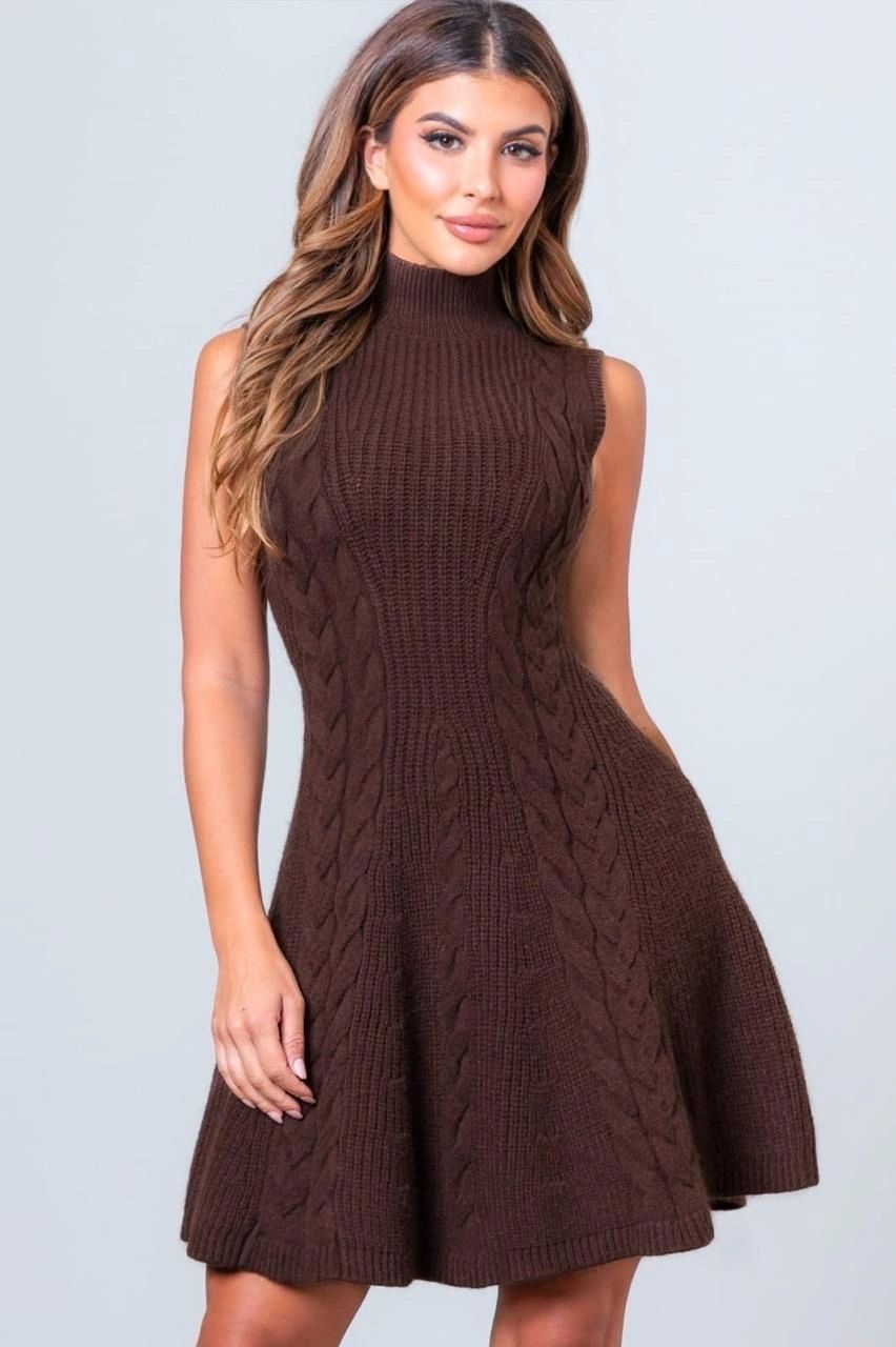 VESTIDO CIRCULAR DE PUNTO