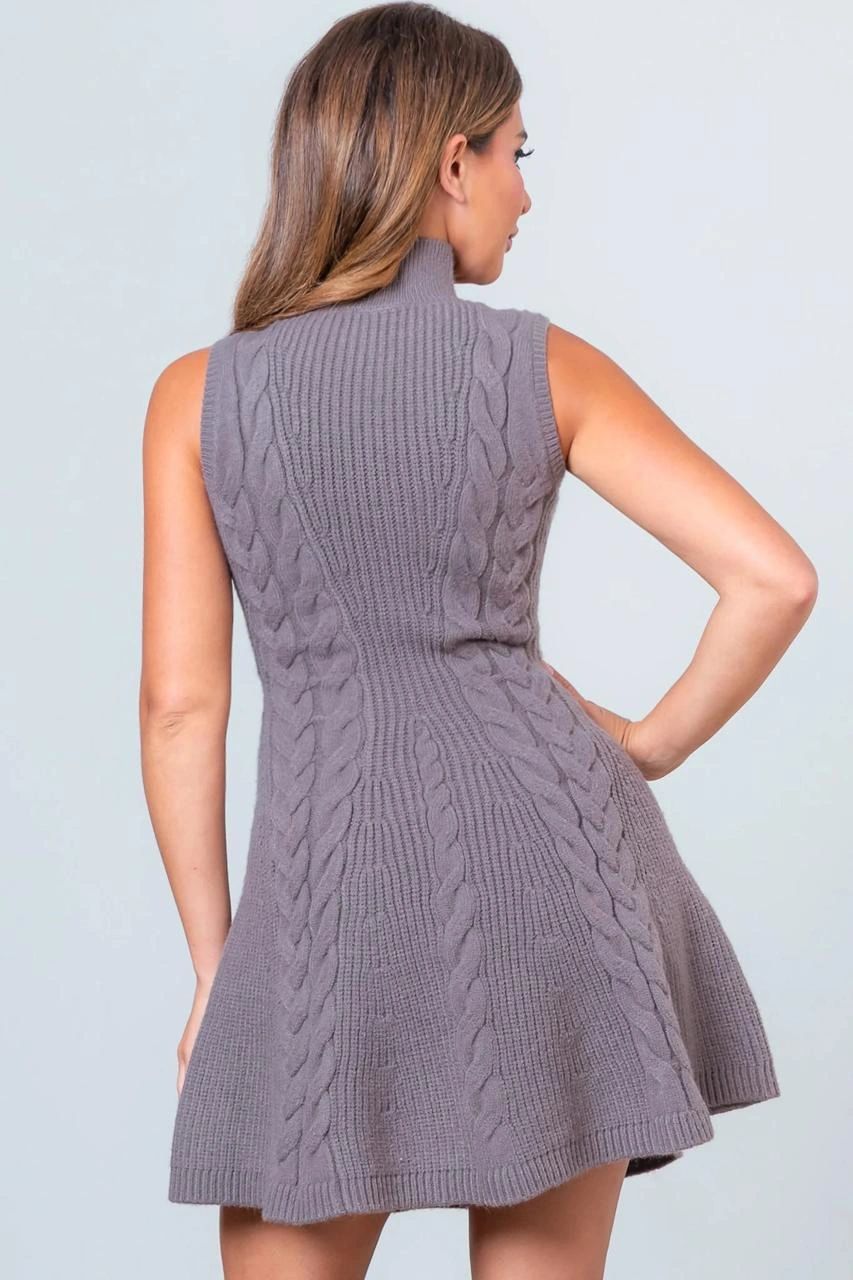 VESTIDO CIRCULAR DE PUNTO