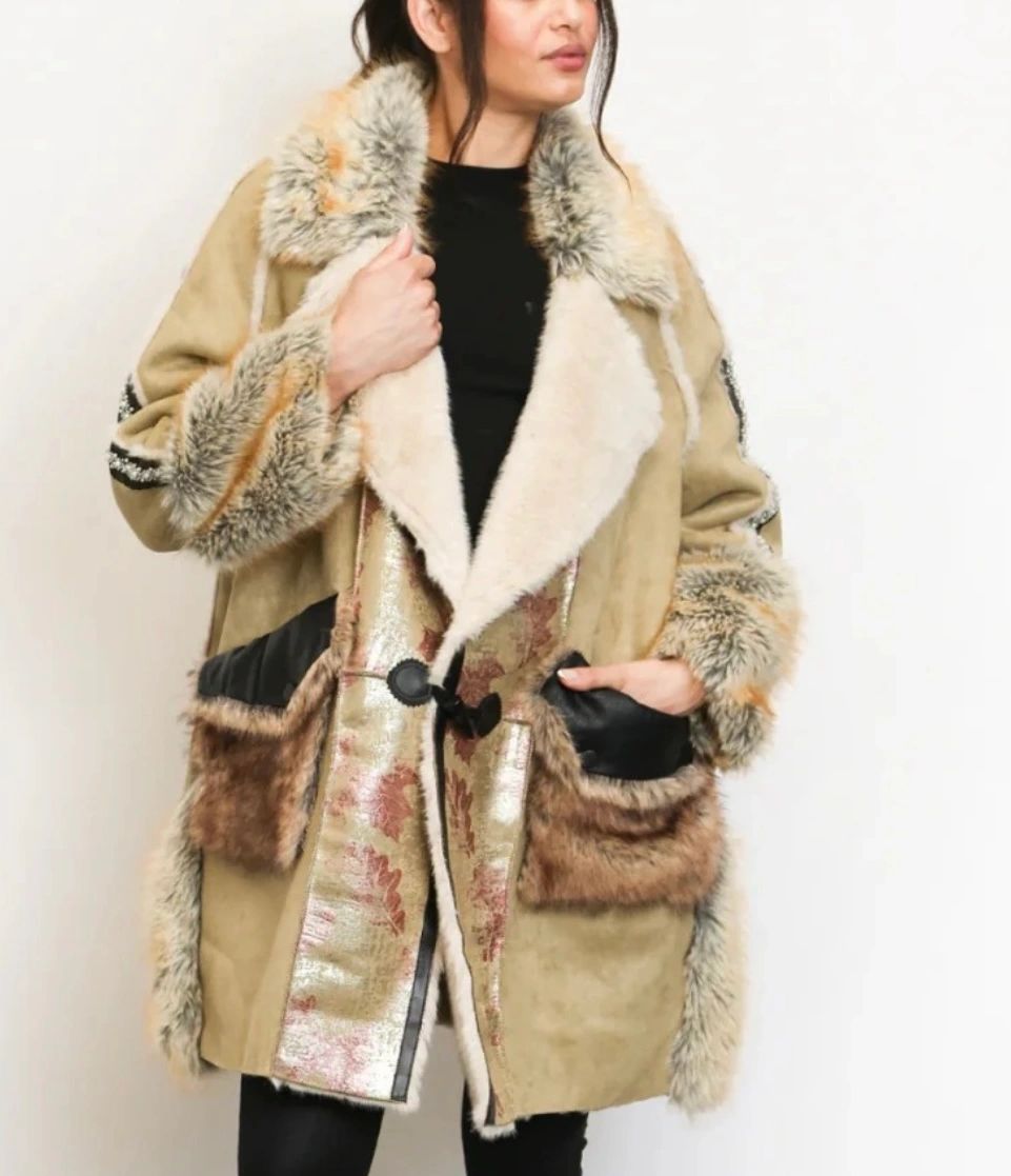 ABRIGO SUEDE VINTAGE