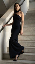 VESTIDO DORADO EN HOMBRO
