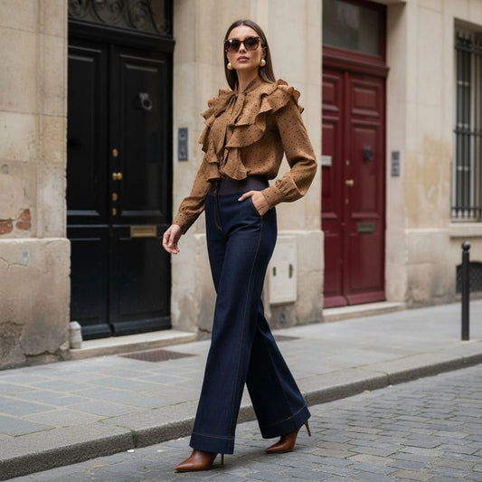 BLUSA POLKADOS VICTORIANO