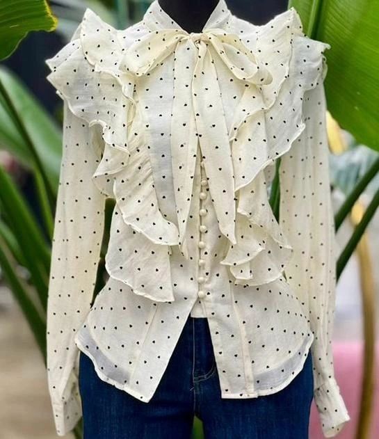 BLUSA POLKADOS VICTORIANO