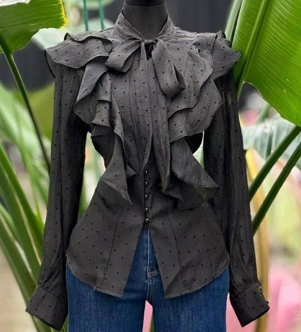 BLUSA POLKADOS VICTORIANO