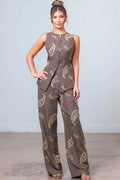 CONJUNTO ESTAMPADO BORDADO