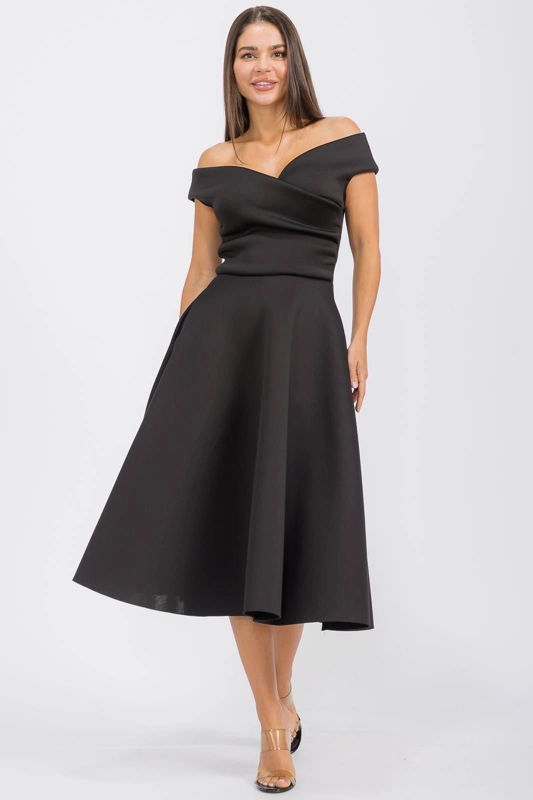 VESTIDO OFF SHOULDER