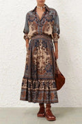 CONJUNTO FALDA Y BLUSA BOHEMIO