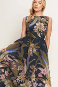 VESTIDO MIDI CORTE PRINCESA