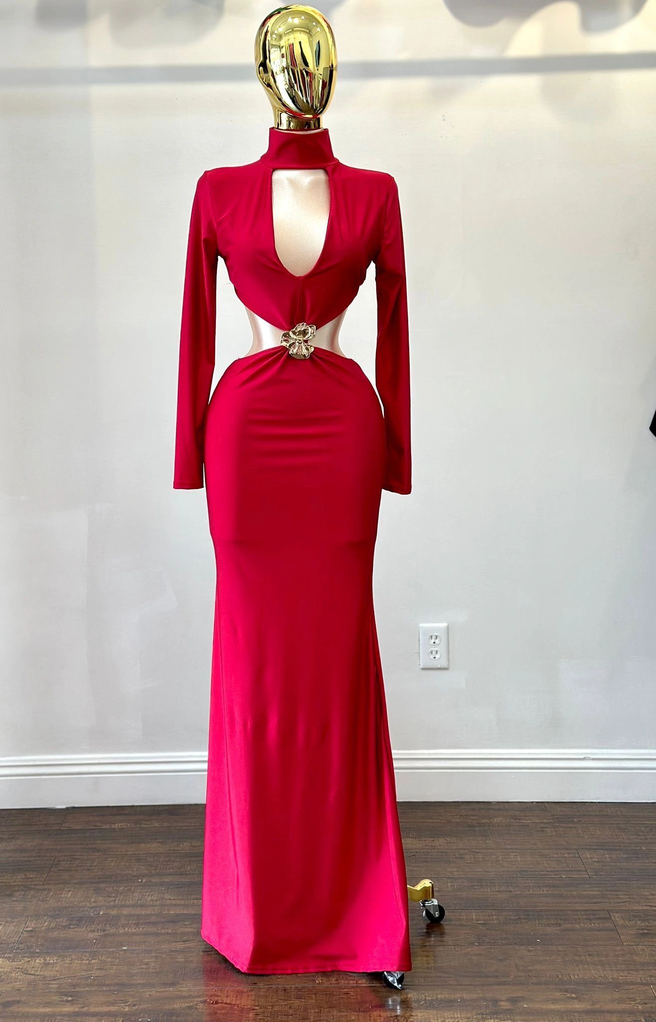 VESTIDO STRETCH CUT OUT