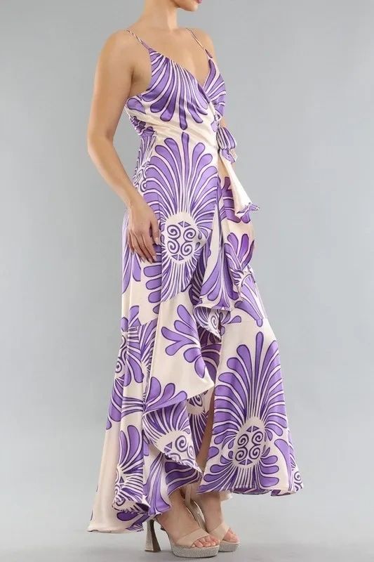 VESTIDO RUFFLE TIRANTES
