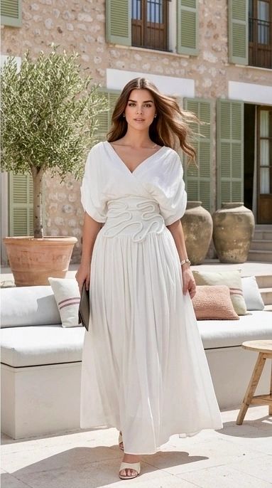 MAXI VESTIDO LISO