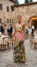 VESTIDO HALTER LARGO