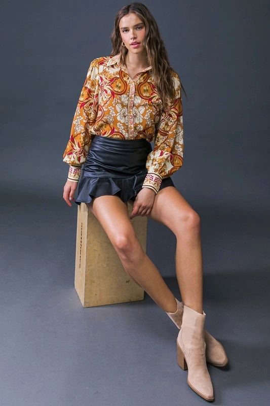 BLUSA CAMISERA