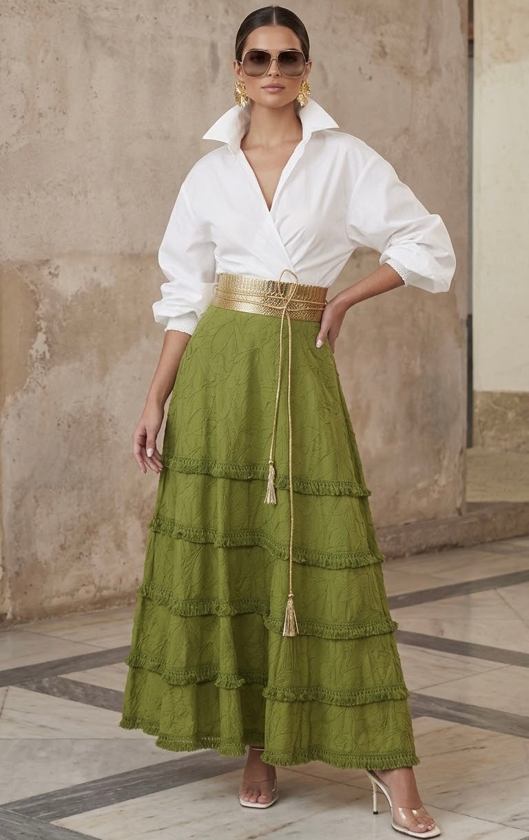 CONJUNTO DE MAXI FALDA