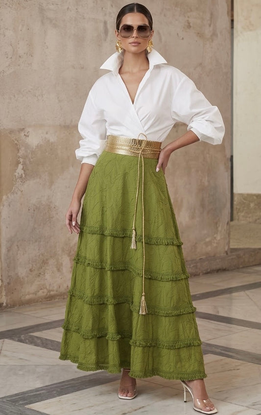 CONJUNTO DE MAXI FALDA