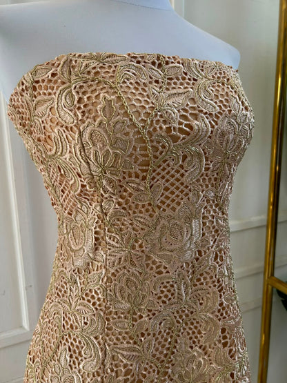 VESTIDO MIDI GUIPUR FRANCES