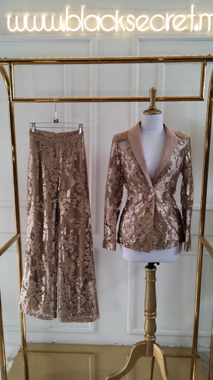 CONJUNTO DE ENCAJE GOLD